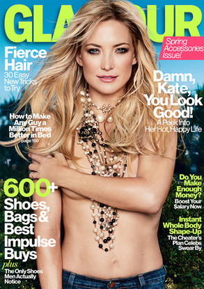Kate Hudson, Glamour Magazine Cover Kate Hudson, Glamour Magazine Cover